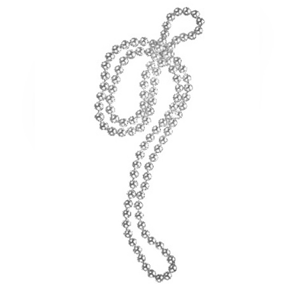 6pc Turquoise Sexy 1920's Flapper Fringe & Sequins Costume (Girls M) - Picture 5 of 10